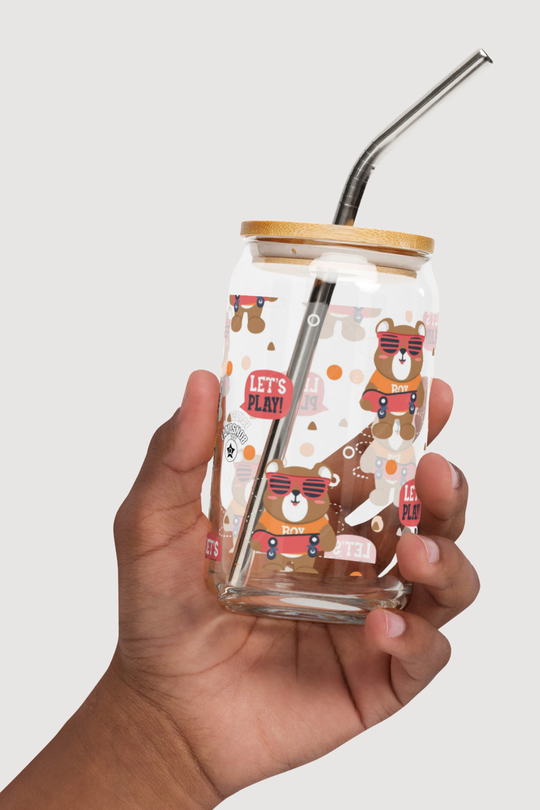 Can-Shaped Glass