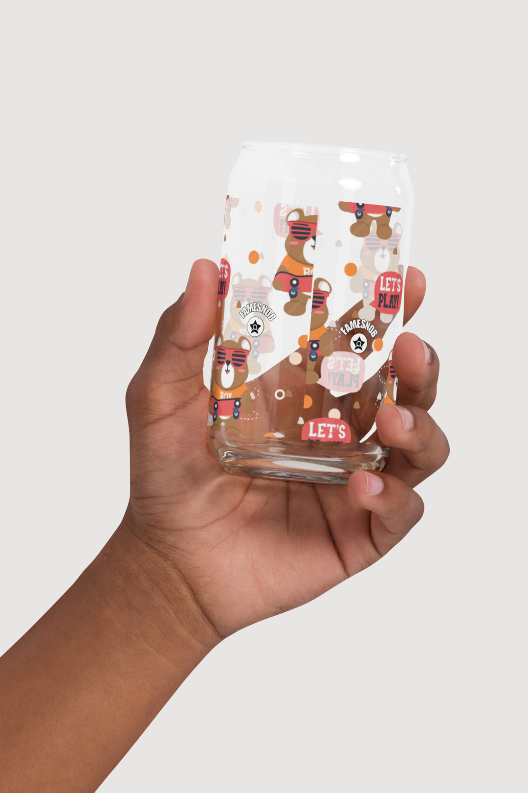 Can-Shaped Glass