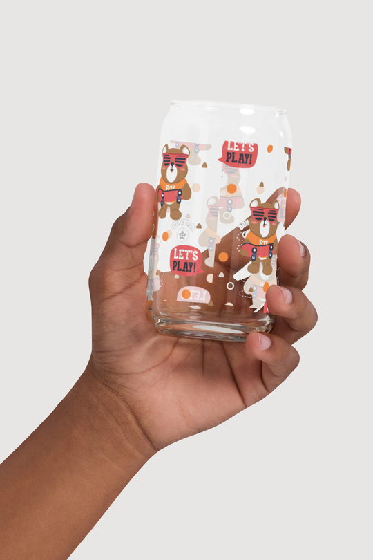 Can-Shaped Glass