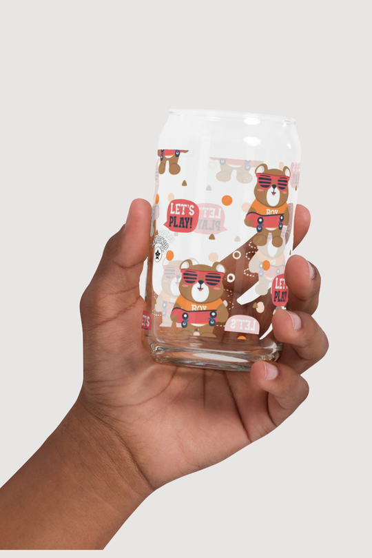 Can-Shaped Glass
