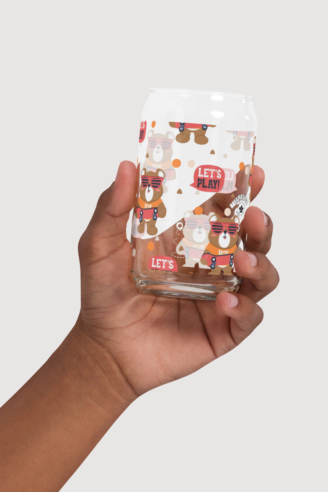 Can-Shaped Glass